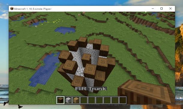 Cómo construir una torre en Minecraft