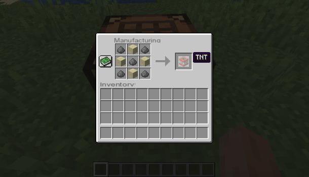 Come fare la TNT su Minecraft