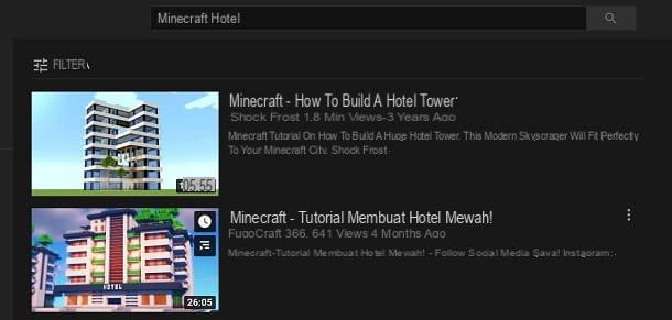 How to build a hotel in Minecraft