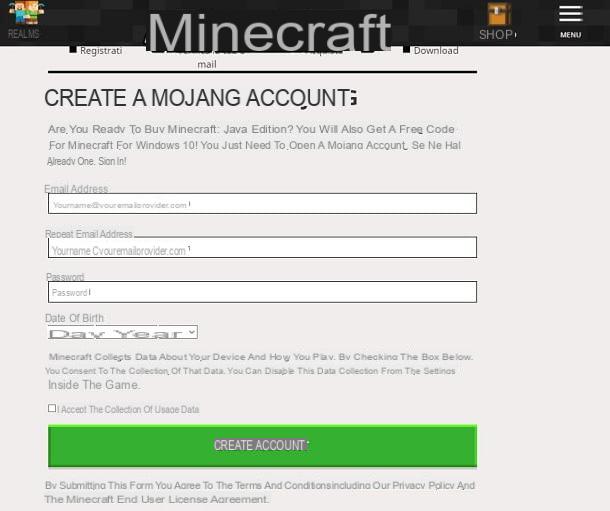Come installare Minecraft gratis